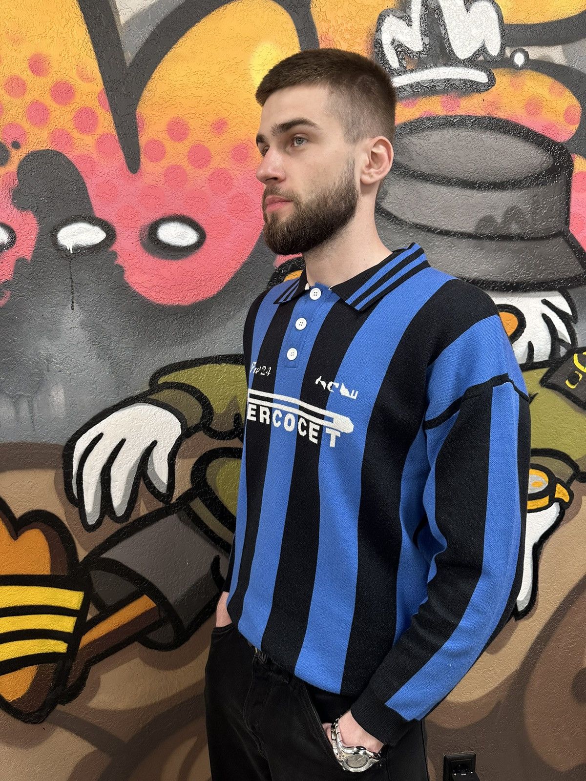 Vintage Vintage Pirelli inter Milan sweatshirt logo rare Size US M / EU 48-50 / 2 - 2 Thumbnail