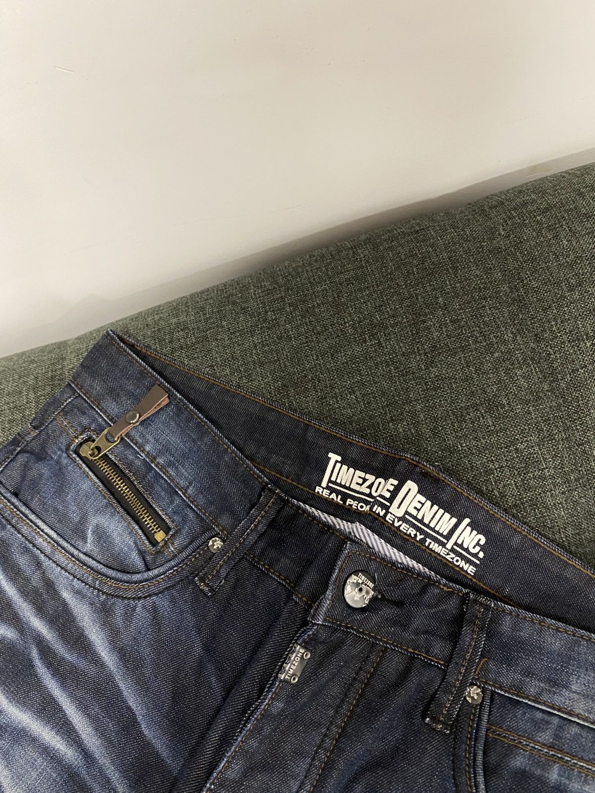 If Six Was Nine Vintage Flared Washed Faded Jeans Japanese Y2K Wide Baggy Size US 34 / EU 50 - 8 Thumbnail