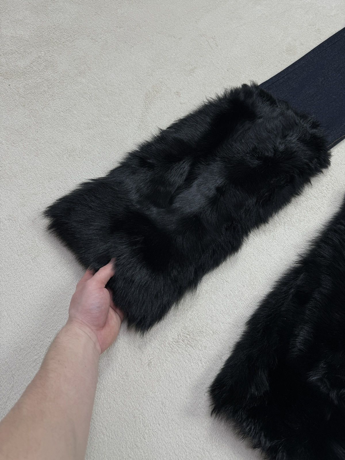 Fendi Fendi Fur Jeans Fall RTW 2015 $3750 MSRP Size 27" / US 4 / IT 40 - 4 Thumbnail