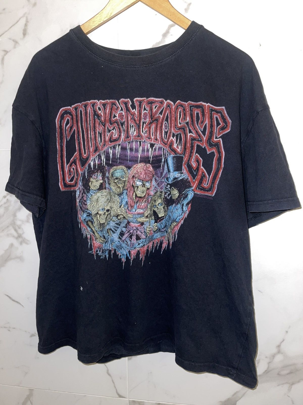 Guns N' Roses Guns’n’Roses 1992 vintage Tour t-shirt Size US L / EU 52-54 / 3 - 1 Thumbnail