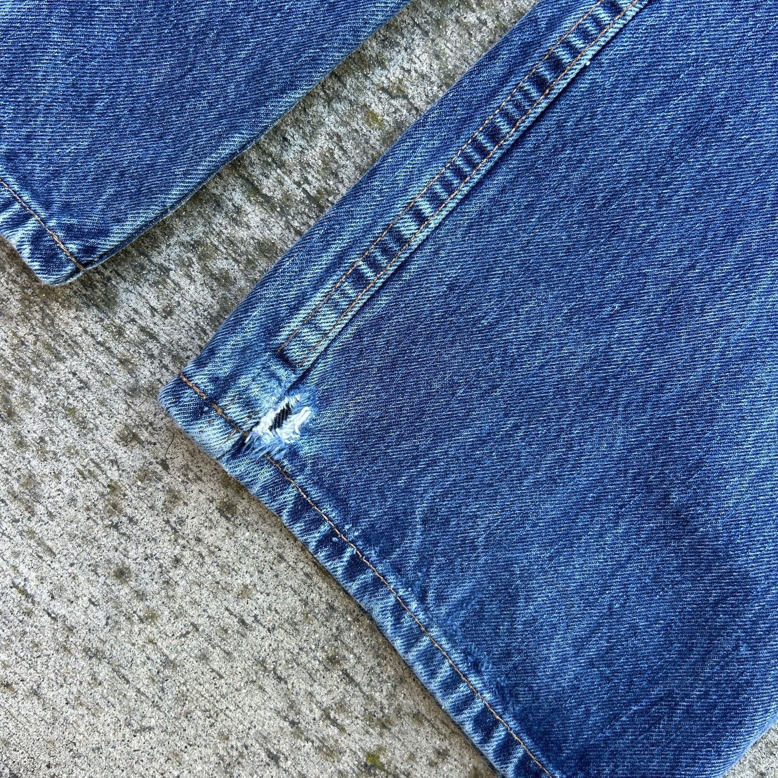 Carhartt Vintage Carhartt utility logger double knee jeans Size US 33 - 5 Thumbnail