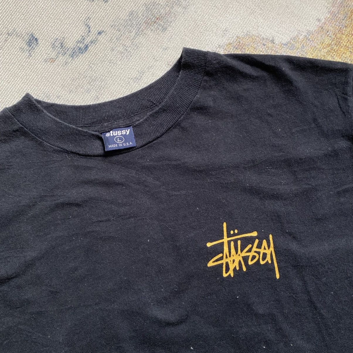 Stussy Vintage 90s Stussy dragon t-shirt Size US L / EU 52-54 / 3 - 4 Thumbnail