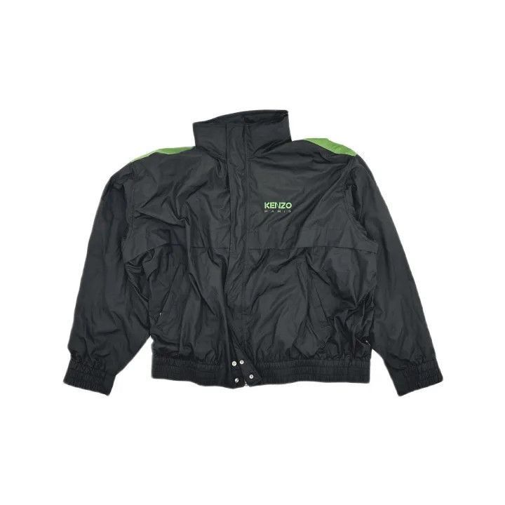 Kenzo Kenzo SS23 Color-Block Logo High Neck Jacket -2507 Size US XXL / EU 58 / 5 - 1 Thumbnail