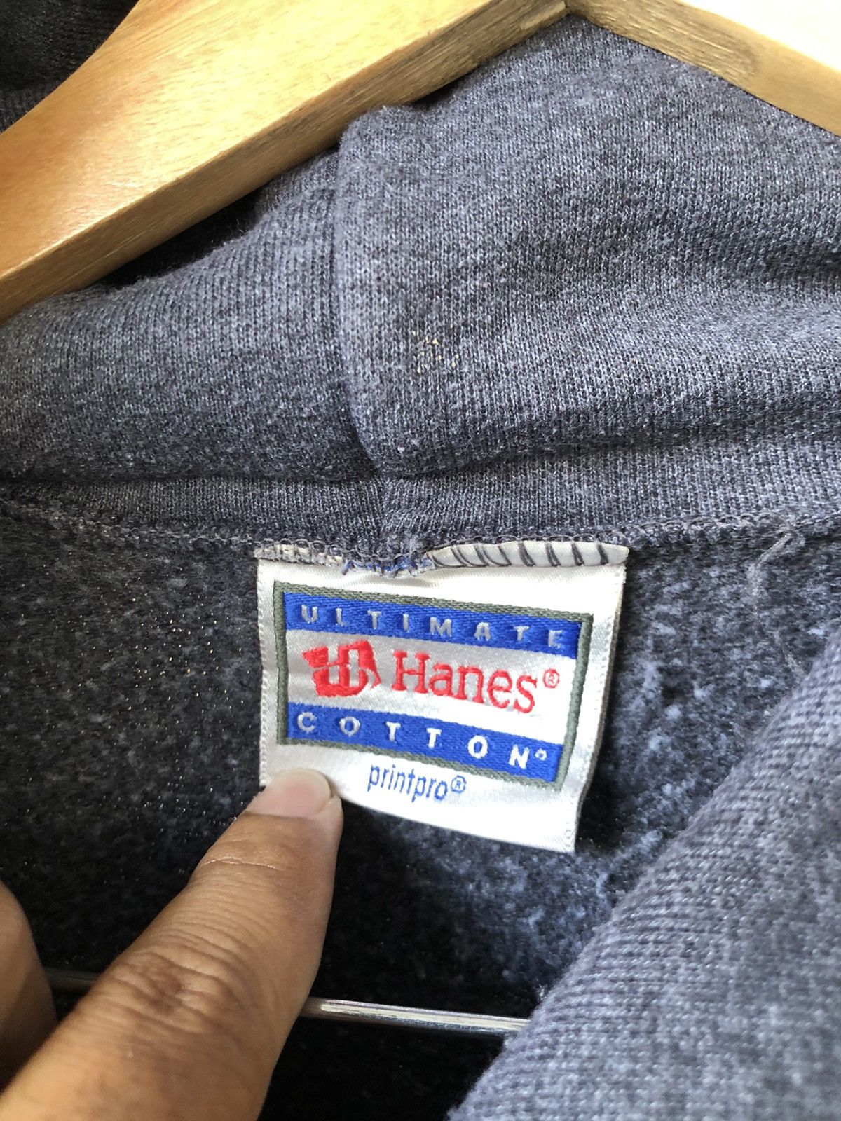 Hanes Vintage 90s VISA Music by Hanes Sweatshirt Size US L / EU 52-54 / 3 - 7 Thumbnail