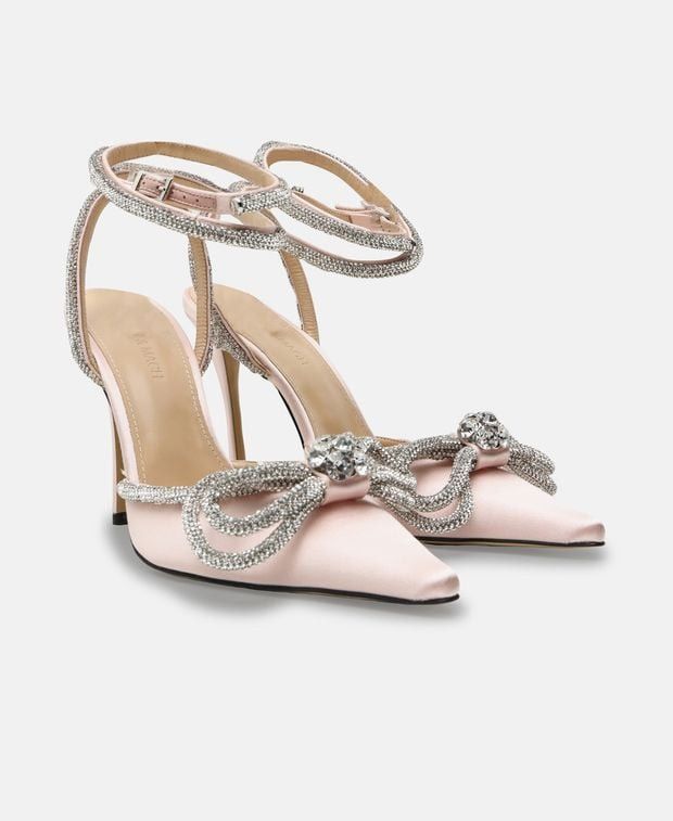 MACH & MACH Double Bow Ankle strap pump Size US 11.5 / IT 41.5 - 1 Thumbnail