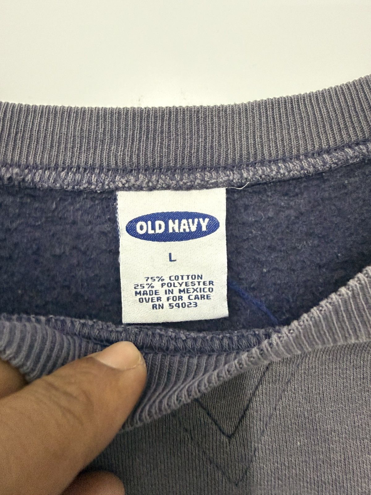 Old Navy 🔥 90's Japanese Distressed Sunfaded Old Navy Sweatshirt - L Size US S / EU 44-46 / 1 - 6 Thumbnail