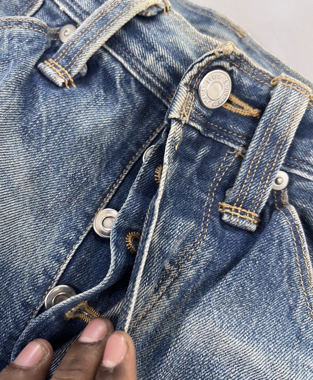 Levi's Vintage Levi’s engineer jeans denim Size US 32 / EU 48 - 5 Thumbnail