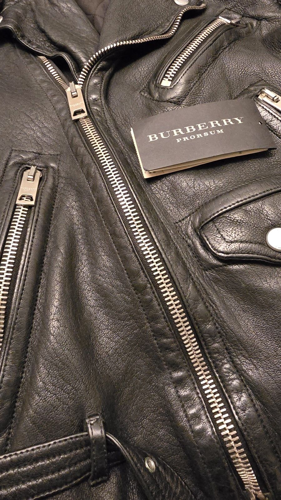 Burberry Prorsum Burburry Prorsum 11SS Washed Leather Jacket Size US M / EU 48-50 / 2 - 7 Thumbnail