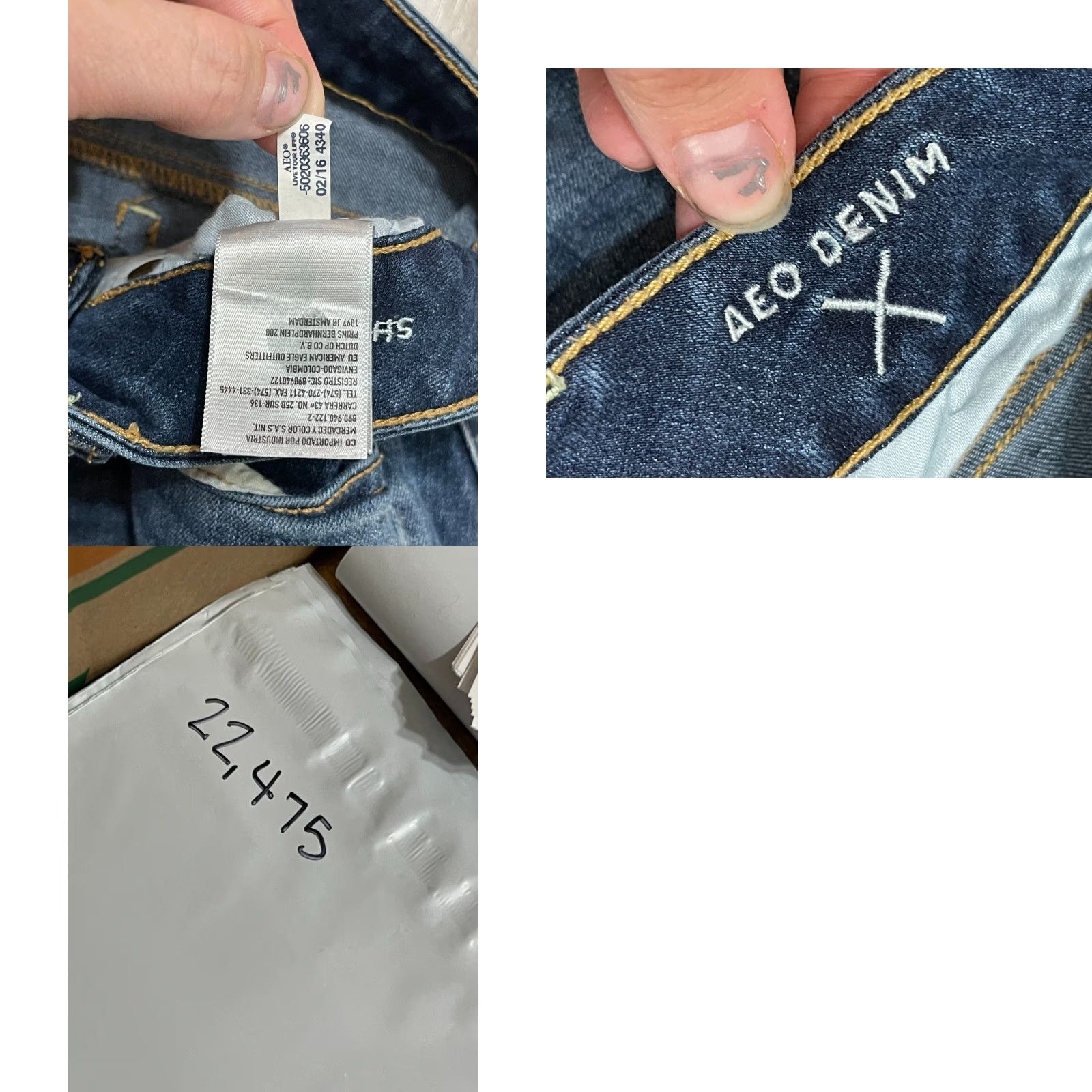 American Eagle Outfitters American Eagle Outfitters Shorts Women 2 Denim Cuffed Super Stretch Blue 3 in Inseam Casual Modern Regular Facet: AE0 Size 26" / US 2 / IT 38 - 9 Thumbnail
