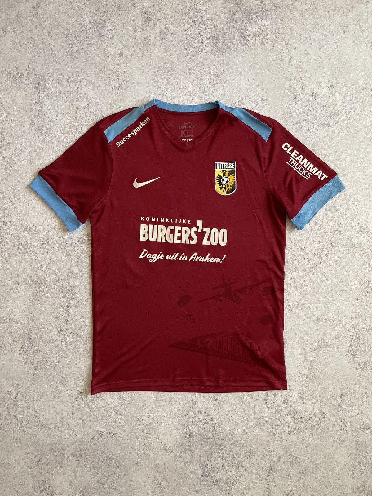 Vintage Nike SBV Vitesse Arnhem 2019/2020 Soccer Jersey Kit #14 M Size US M / EU 48-50 / 2 - 1 Thumbnail