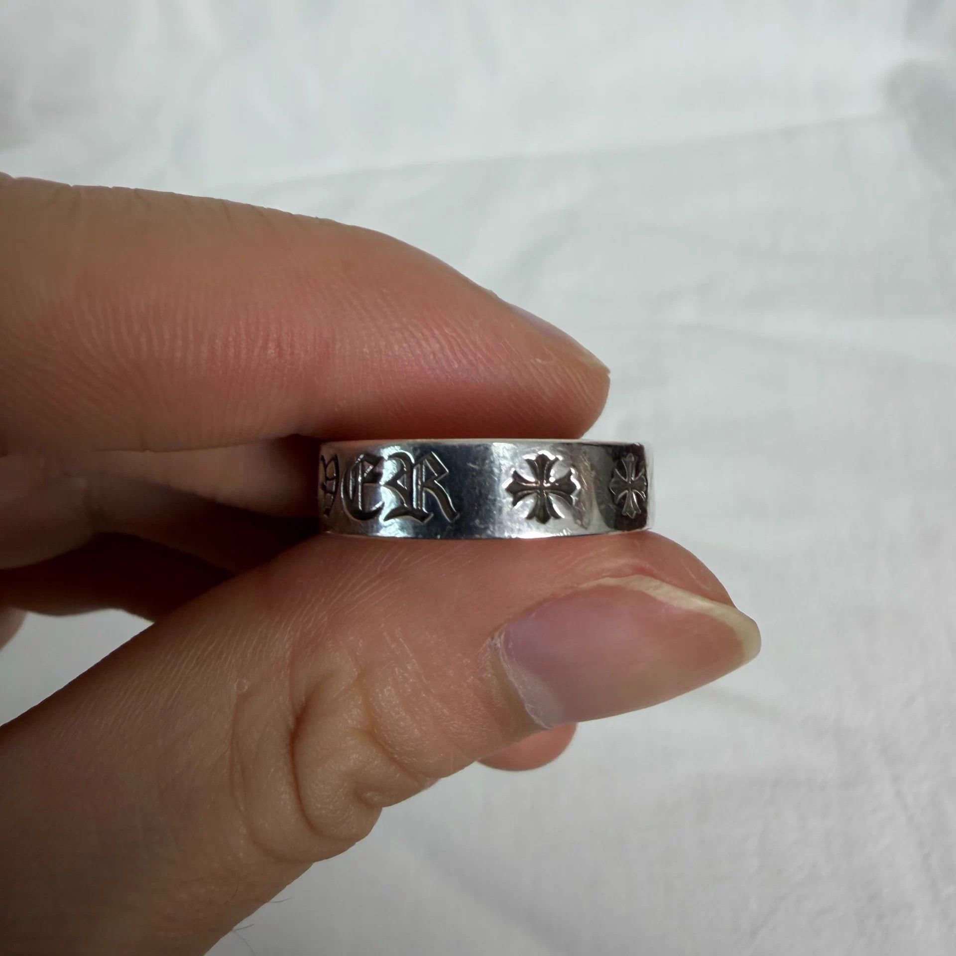 Chrome Hearts Chrome Hearts 925 Silver Forever Ring US6 Size ONE SIZE - 3 Thumbnail