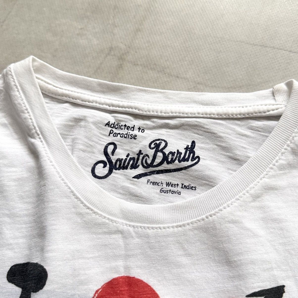 MC2 Saint Barth MC2 Saint Barth I Love St Tropez Striped T Shirt Vilebrequin Size M / US 6-8 / IT 42-44 - 5 Thumbnail
