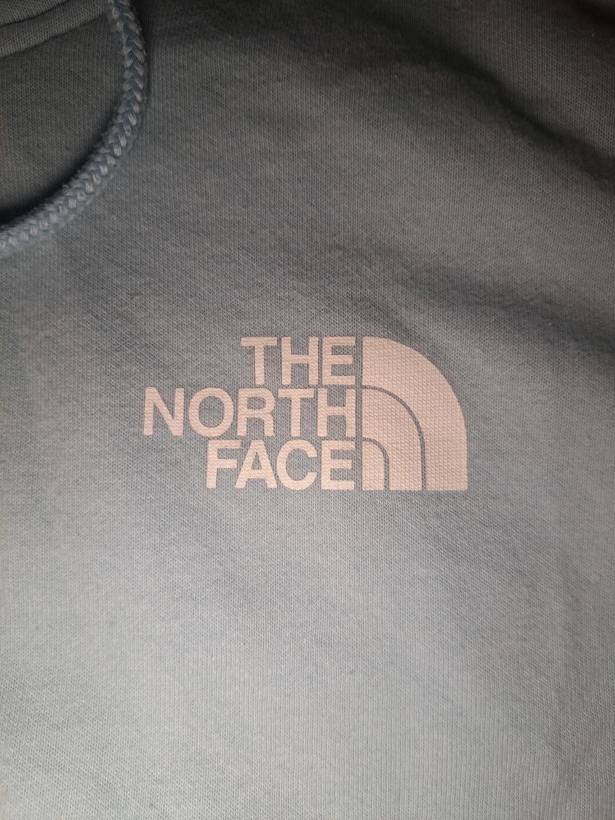 The North Face The North Face Hoodie Sweater Womens Small Blue Cotton Blend Size S / US 4 / IT 40 - 3 Thumbnail