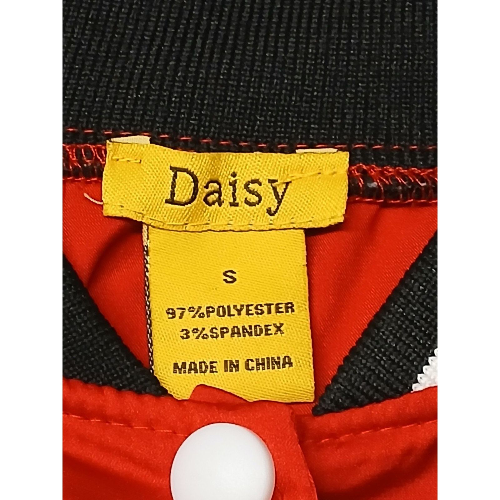 Other Daisy (Small) Multicolor Polyester Crop Varsity Light Jacket Size S / US 4 / IT 40 - 6 Thumbnail