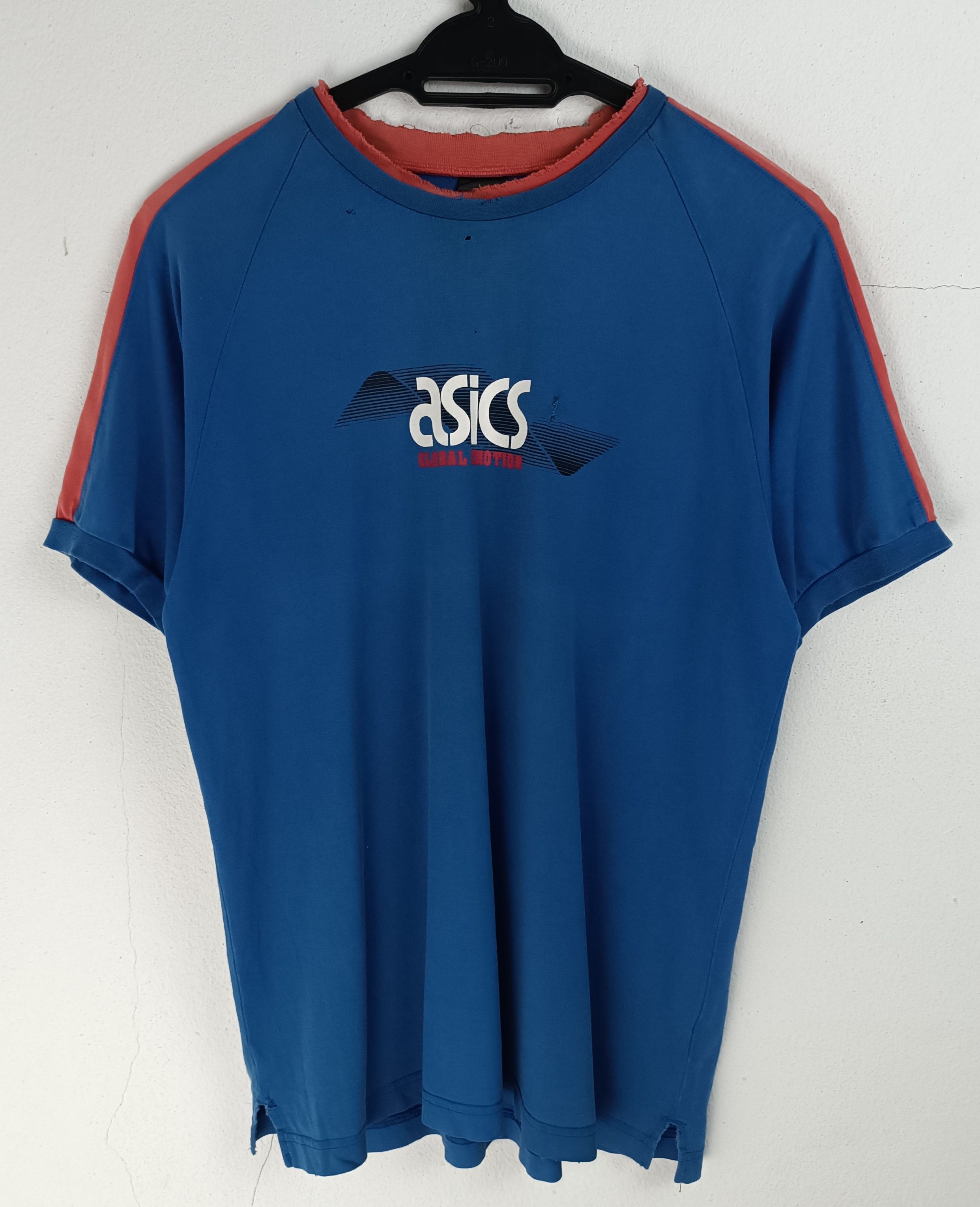 Asics THRASHED VINTAGE 90'S ASICS CLASSIC LOGO VERY RARE Size US S / EU 44-46 / 1 - 3 Thumbnail