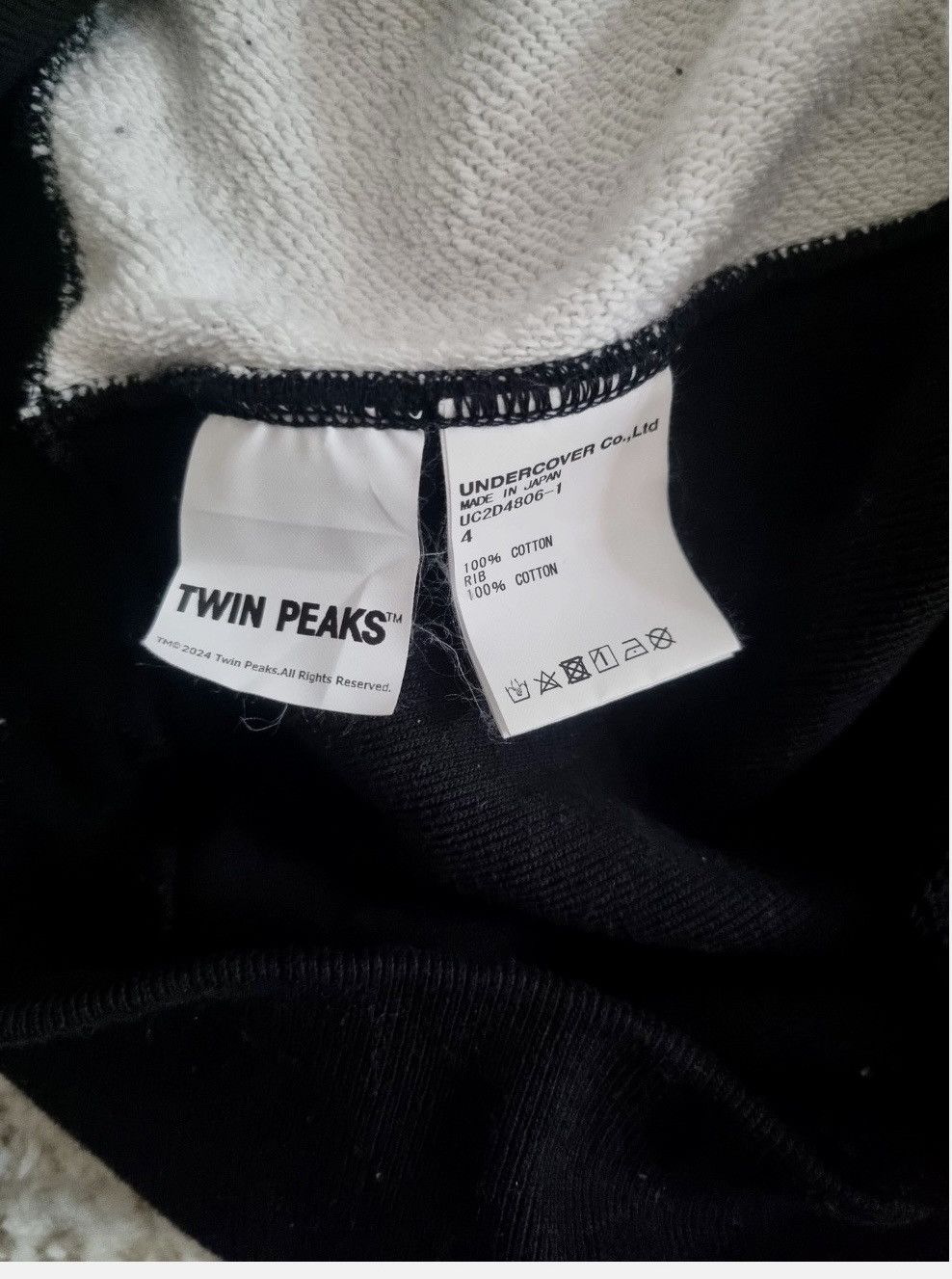 Undercover Collection sweatshirt“Twin Peaks” Size US L / EU 52-54 / 3 - 4 Thumbnail