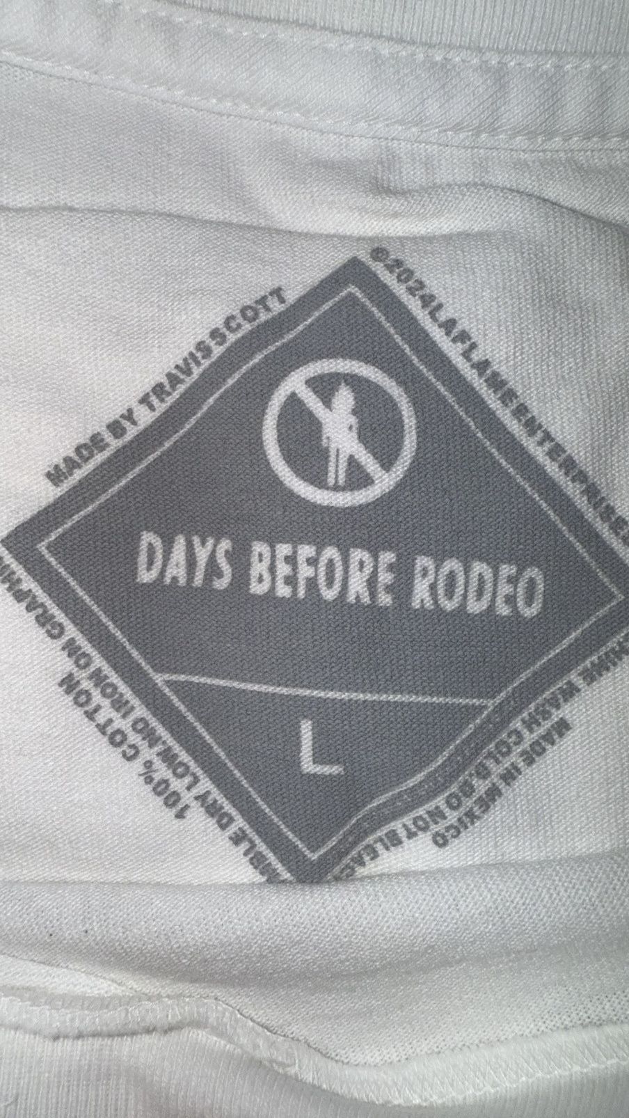 Sp5der Travis Scott Cactus Jack x Sp5der Days Before Rodeo II Tee Size US L / EU 52-54 / 3 - 3 Thumbnail