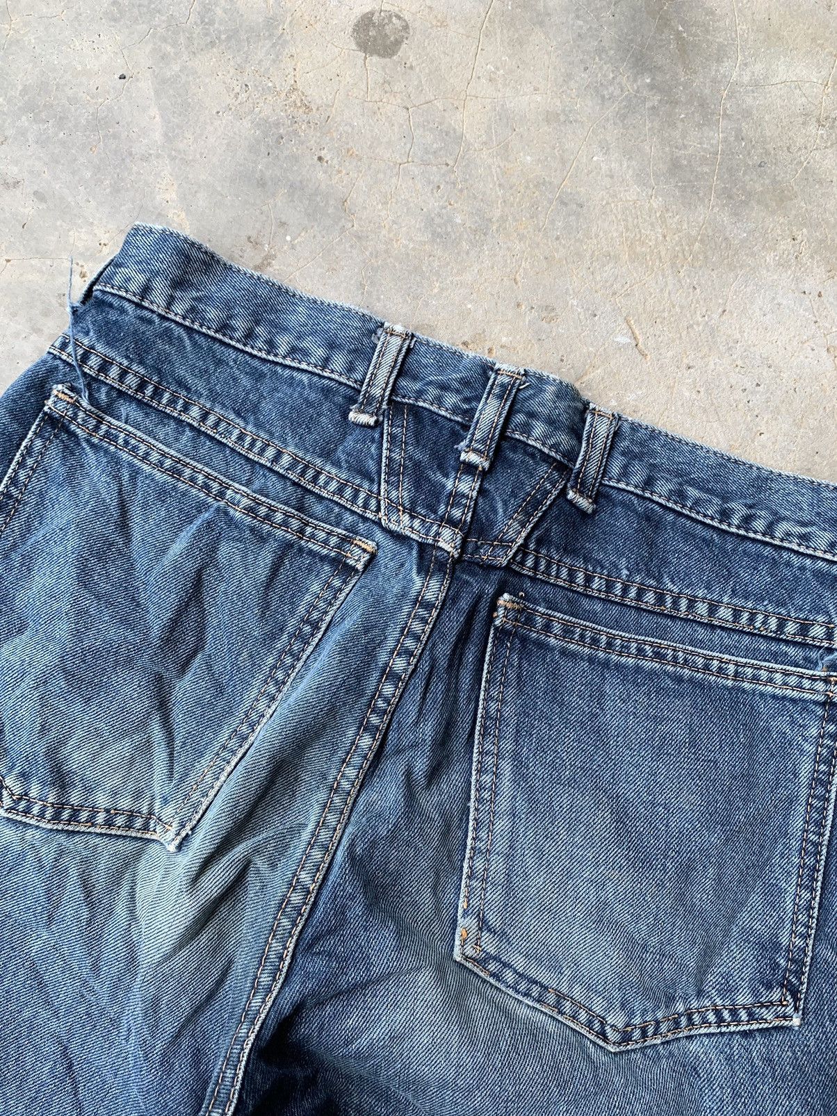 Edwin × Vintage VINTAGE EDWIN DISTRESSED DENIM Size US 28 / EU 44 - 4 Thumbnail