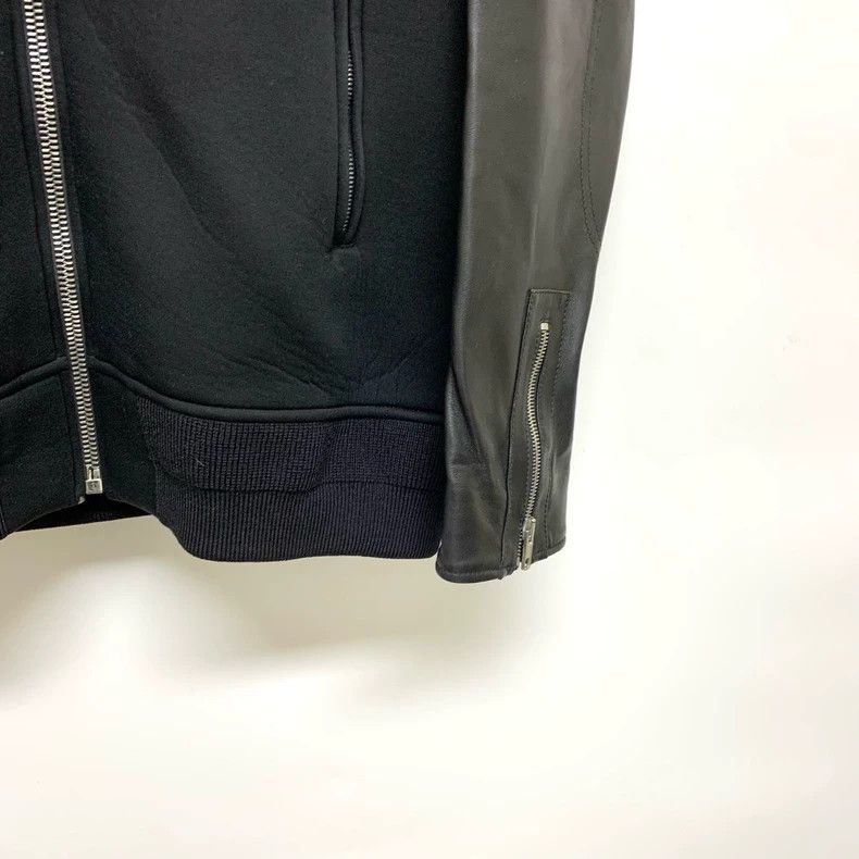 Givenchy Givenchy Size 56Black Five-Star Leather Patch Hooded Jacket Size US XL / EU 56 / 4 - 6 Thumbnail