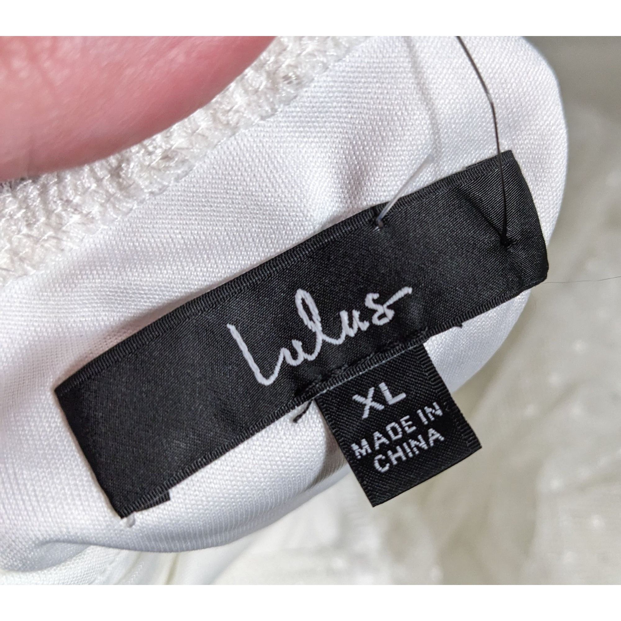 Lulus Lulus Regal Radiance Whimsical White Tiered Bustier Dress Si Size XL / US 12-14 / IT 48-50 - 6 Thumbnail