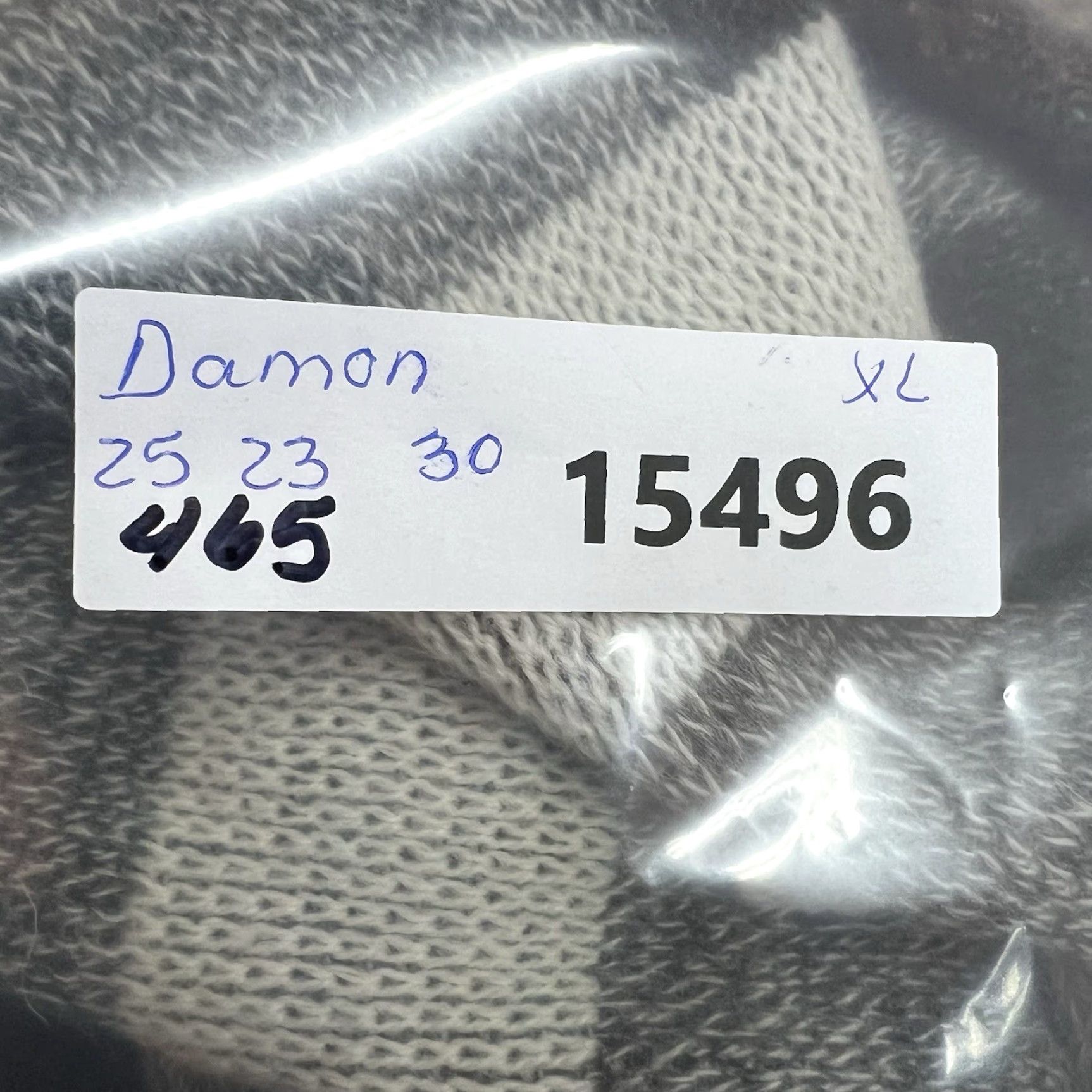 Vintage VINTAGE DAMON Geometric Wool Blend Sweater Men’s XL Gray Italy Crew Neck Pullover Winter Classic 80s Mens Size US XL / EU 56 / 4 - 6 Thumbnail