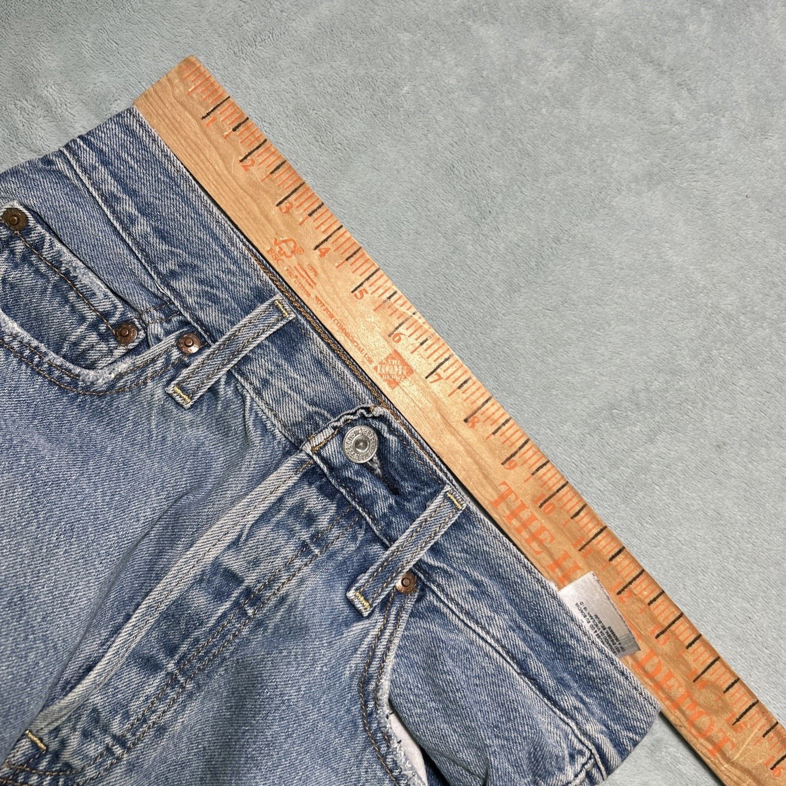 Levi's Levis Premium Loose Straight Jeans Women 27x29 Baggy Relaxed Size 27" / US 4 / IT 40 - 16 Thumbnail
