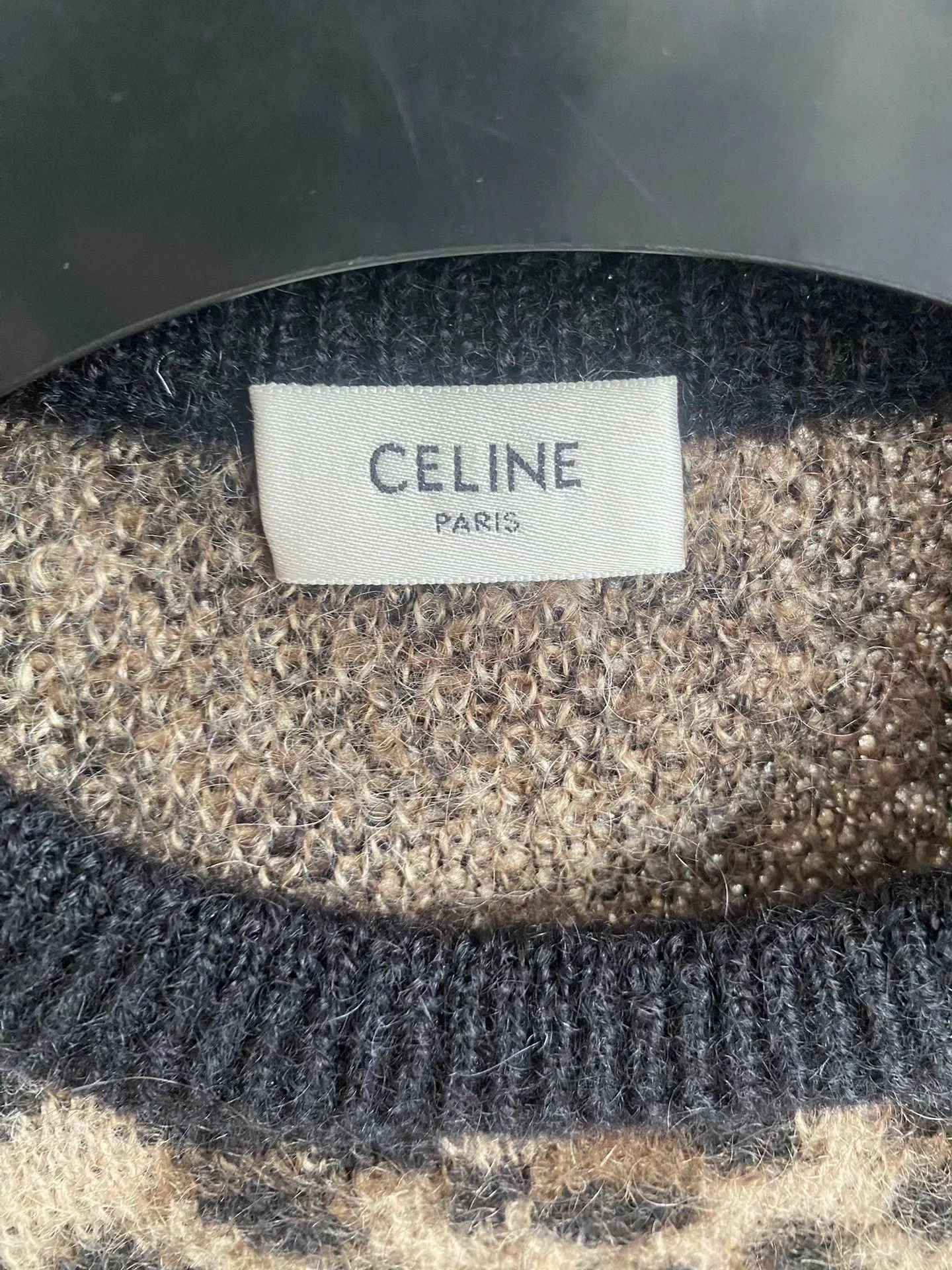 Celine Celine Leopard Print Sweater Size US M / EU 48-50 / 2 - 5 Thumbnail
