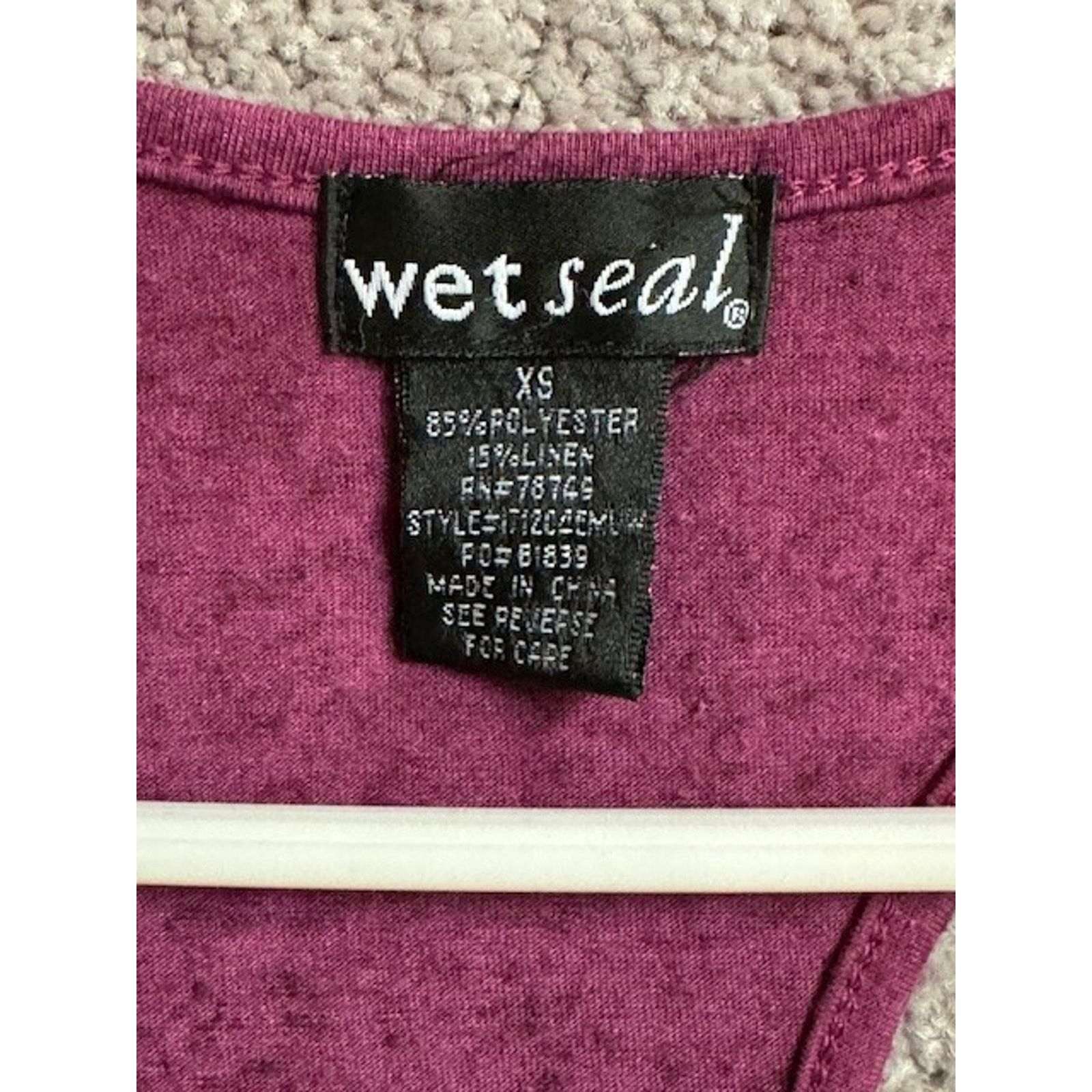 Other Wet Seal Tank Top Women XS Sequins Embellished Fairy 90s Y2K Size XS / US 0-2 / IT 36-38 - 6 Thumbnail