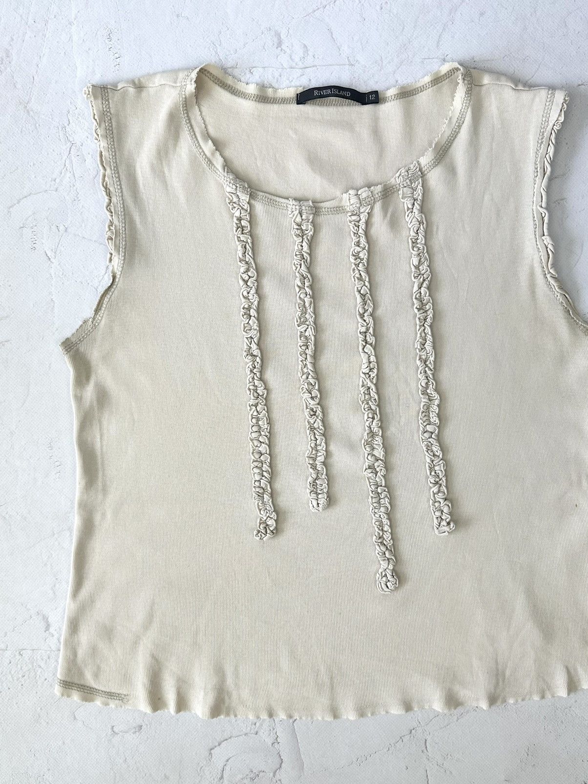 Beauty Beast × If Six Was Nine × Vintage Vintage Beige Top Size XL / US 12-14 / IT 48-50 - 2 Thumbnail