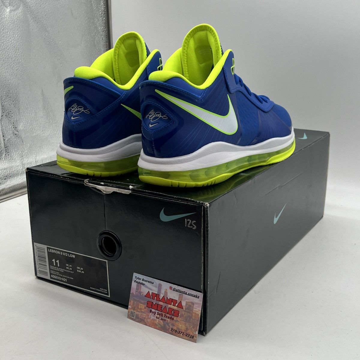 Nike Lebron 8 low sprite Size US 11 / EU 44 - 5 Thumbnail