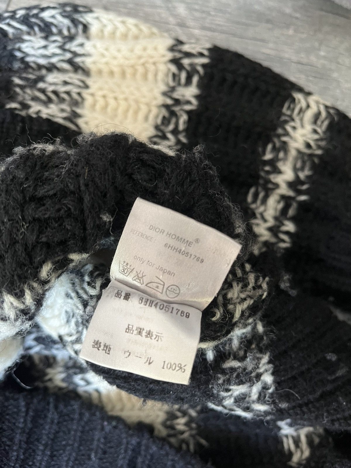 Dior AW06 by Hedi Slimane Japan exclusive Knit sweater Size US M / EU 48-50 / 2 - 7 Thumbnail