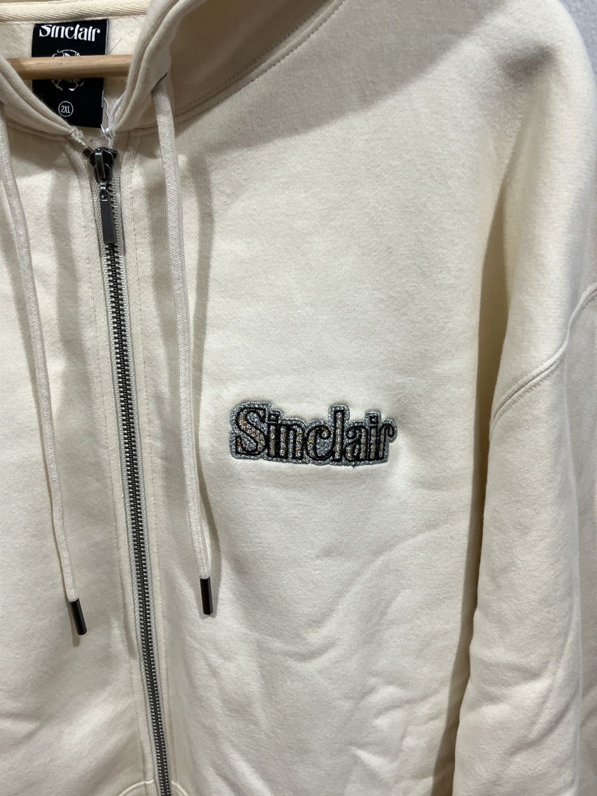 Sinclair Global Sinclair VVS Zip Hoodie Cream Size US XXL / EU 58 / 5 - 2 Thumbnail
