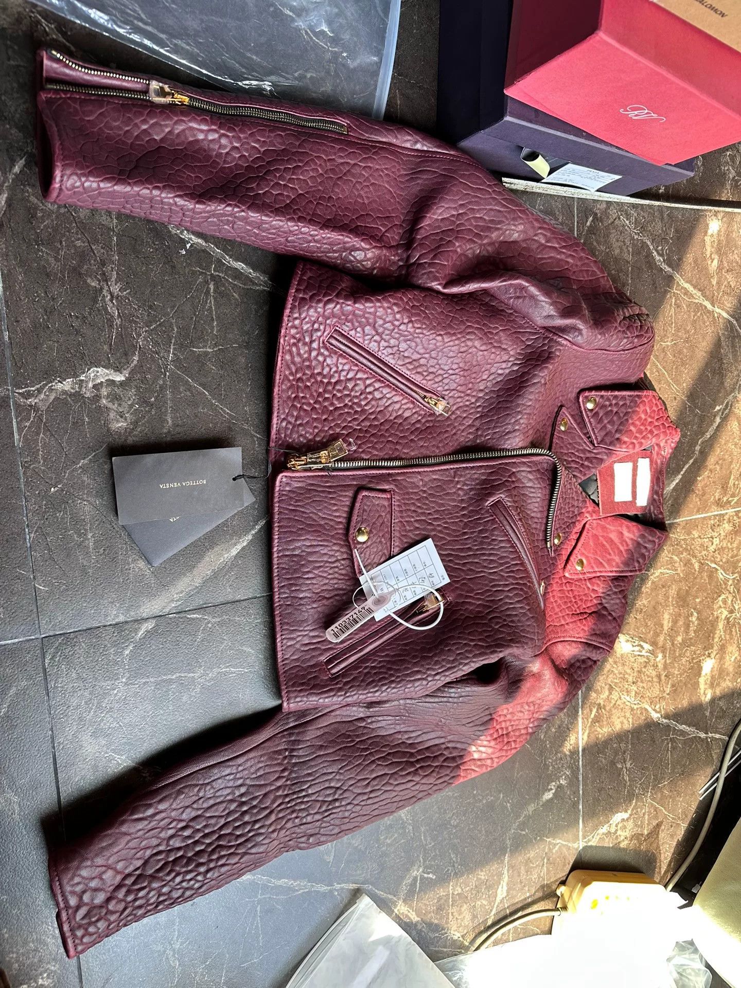 Bottega Veneta Leather Jacket