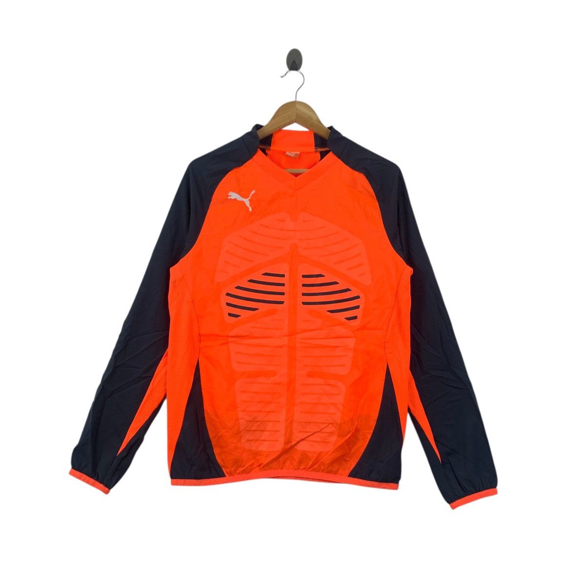 Puma Vintage PUMA EVO POWER Edition Orange Jersey Track Warm Size US M / EU 48-50 / 2 - 1 Thumbnail