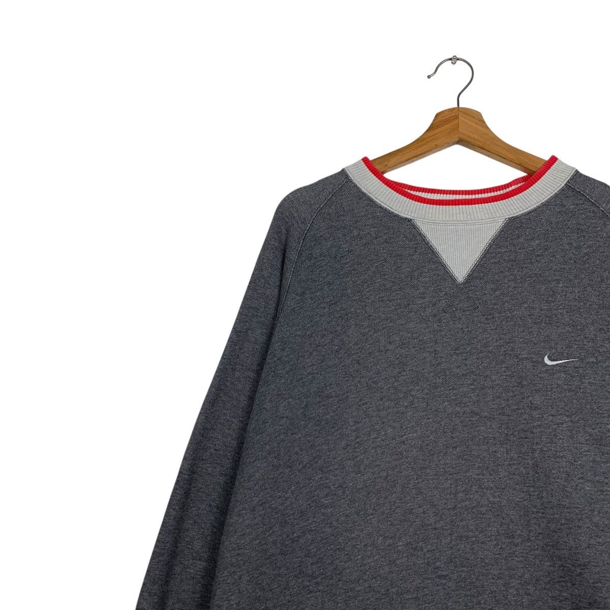 Nike NIKE Embroidery Small Logo Crewneck Sweatshirt #2199-C97 Size US L / EU 52-54 / 3 - 6 Thumbnail
