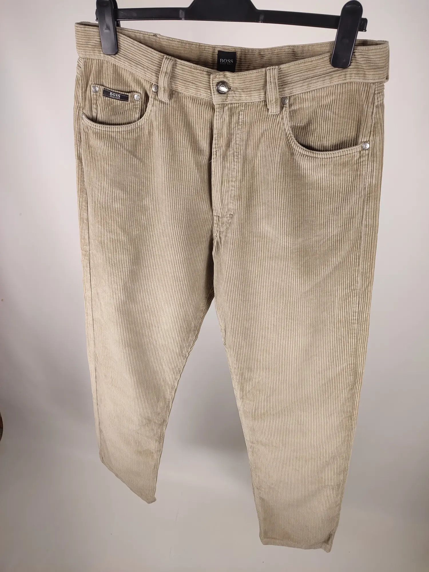 Hugo Boss Vintage Hugo Boss Corduroy Arkansas Casual Pants Size US 34 / EU 50 - 5 Thumbnail
