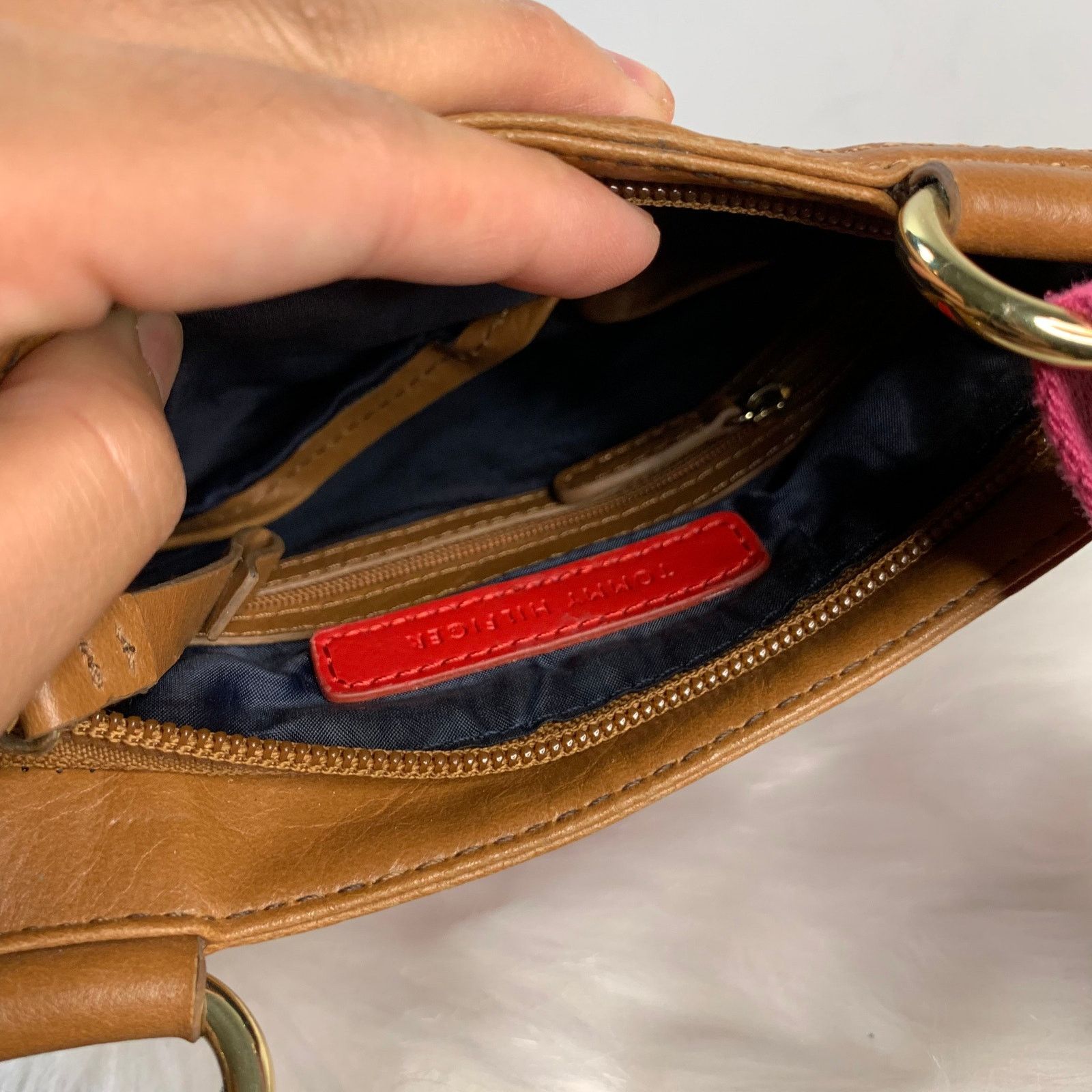 Tommy Hilfiger Tommy Hilfiger Pink Women's Crossbody Purse Size ONE SIZE - 11 Thumbnail