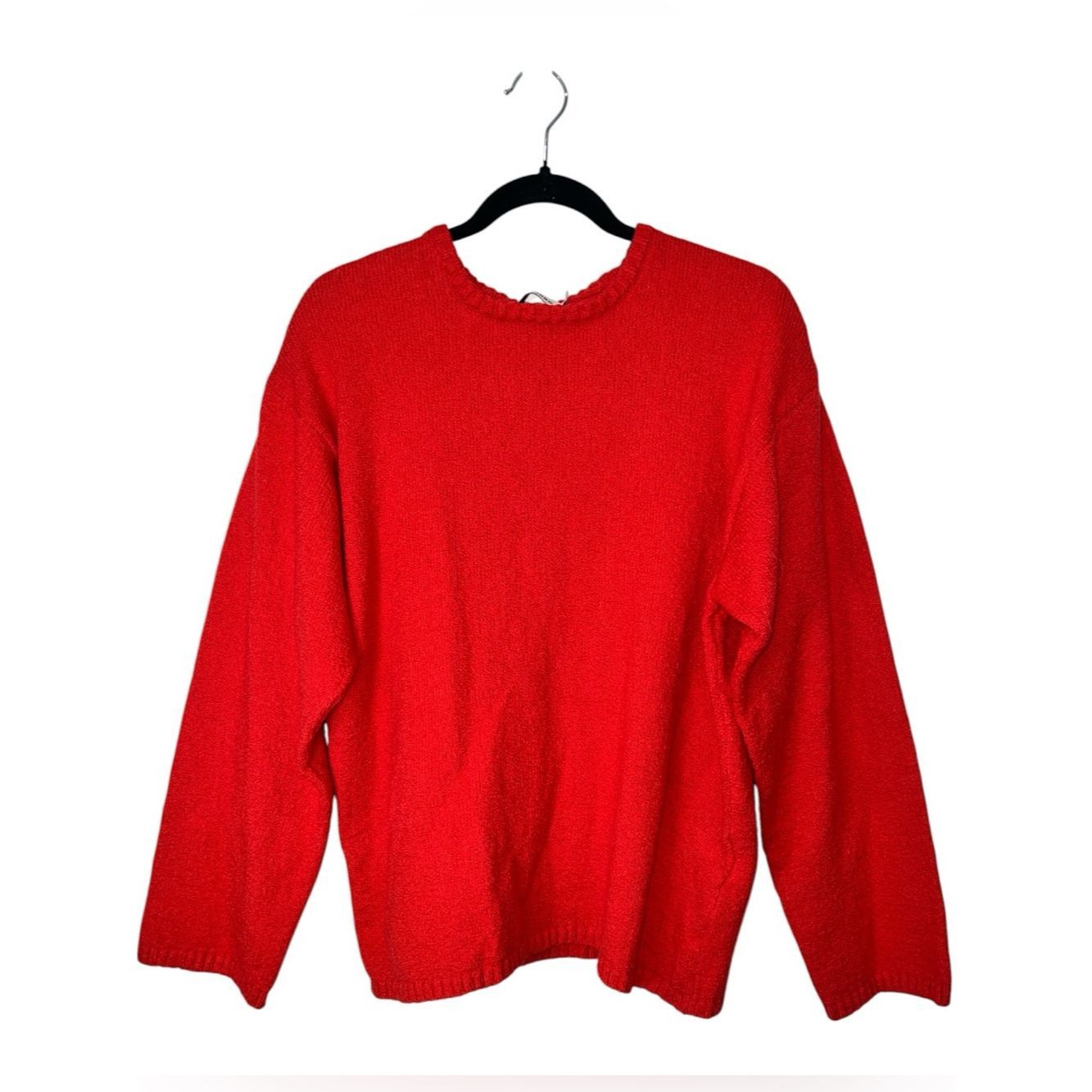Sandro Sandro Paris Bouclé Knit Sweater NWT Red Made in Italy Size Size M / US 6-8 / IT 42-44 - 2 Thumbnail