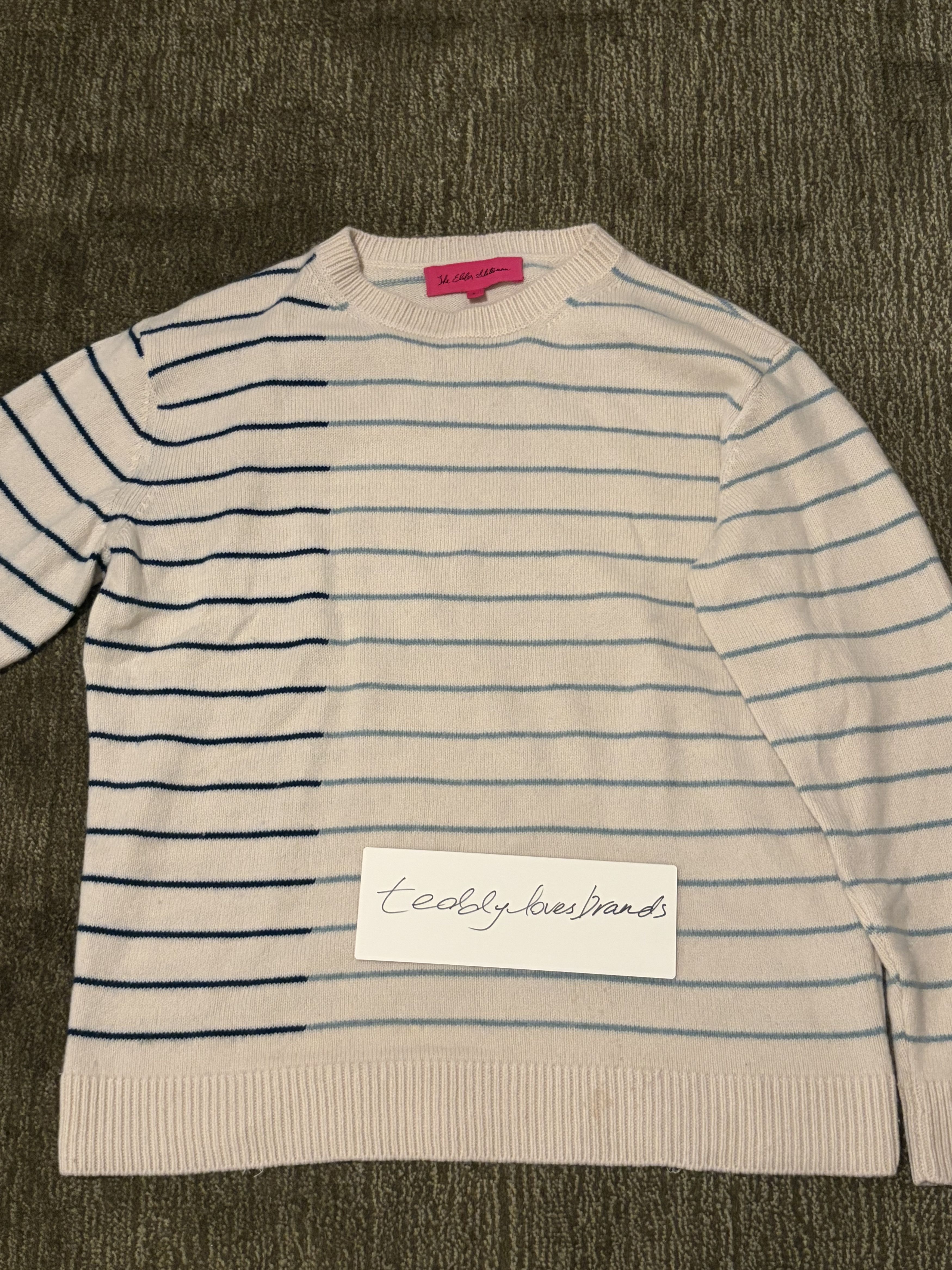 The Elder Statesman Elder Statesman Skipper Stripe Sweater Size US S / EU 44-46 / 1 - 2 Thumbnail