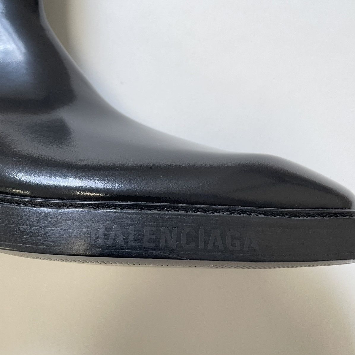 Balenciaga Black Leather ‘LED Curve’ Light Up Boots Size US 9 / EU 42 - 11 Thumbnail