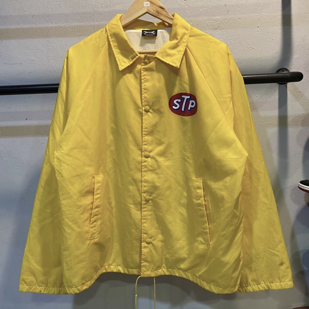 Vintage Vintage Very Rare STP By Salvage Made USA light coach jacket Size US L / EU 52-54 / 3 - 2 Thumbnail