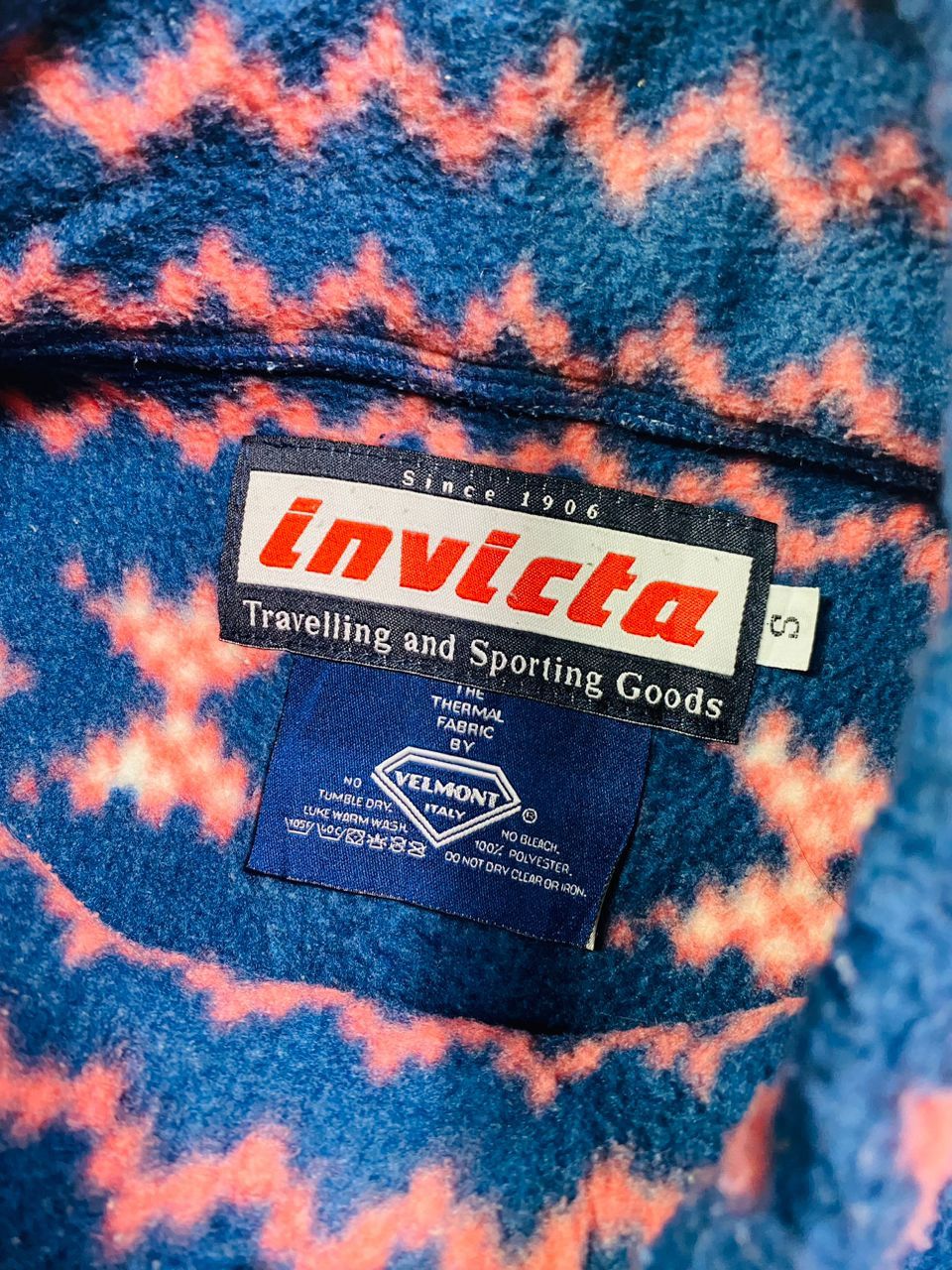 Invicta Invicta Fleece Sweater Made In Italy Size US S / EU 44-46 / 1 - 4 Thumbnail
