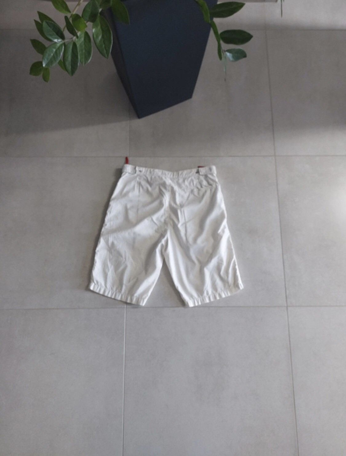 Prada × Vintage Vintage Prada Red Tab Shorts 46 Size Size US 30 / EU 46 - 4 Thumbnail