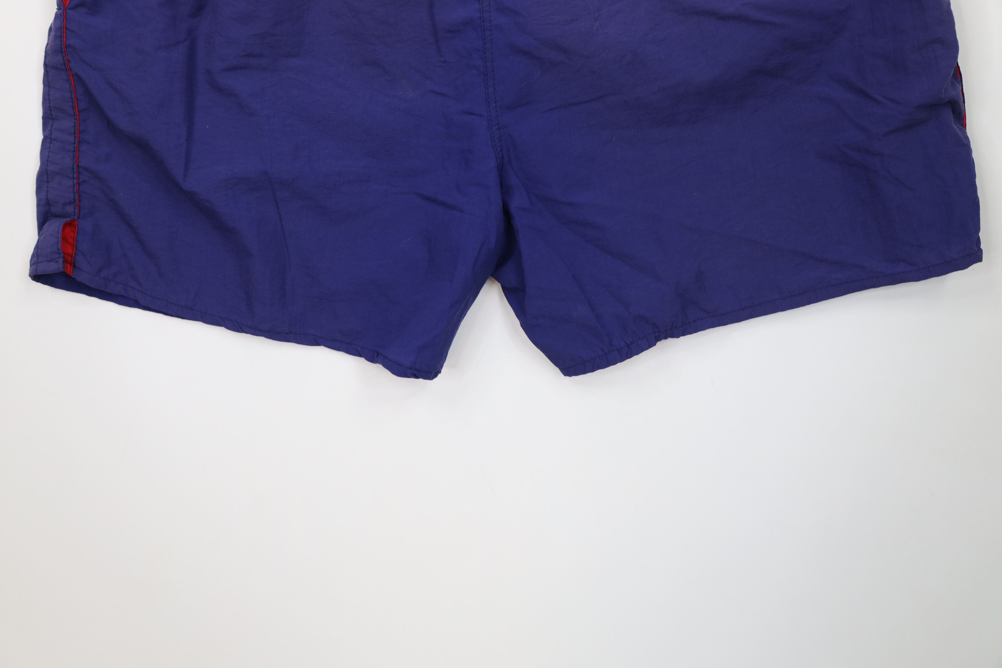 Vintage Vintage 90s Streetwear Faded Above Knee Lined Shorts Trunks Size US 34 / EU 50 - 15 Thumbnail