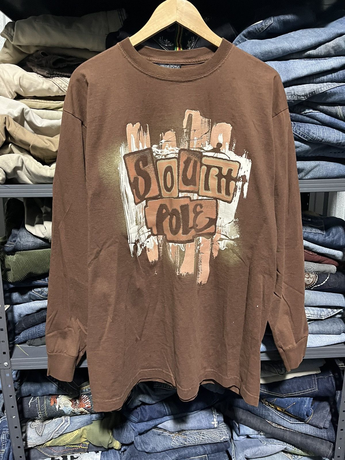 JNCO × Southpole × Vintage Crazy Y2K Southpole Grunge Skater Opium Longsleeve Tee Size US XL / EU 56 / 4 - 2 Thumbnail