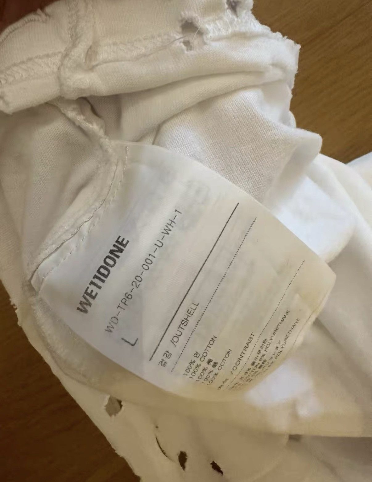 WE11DONE WE11DONE oversized long T-shirt Size US L / EU 52-54 / 3 - 5 Thumbnail