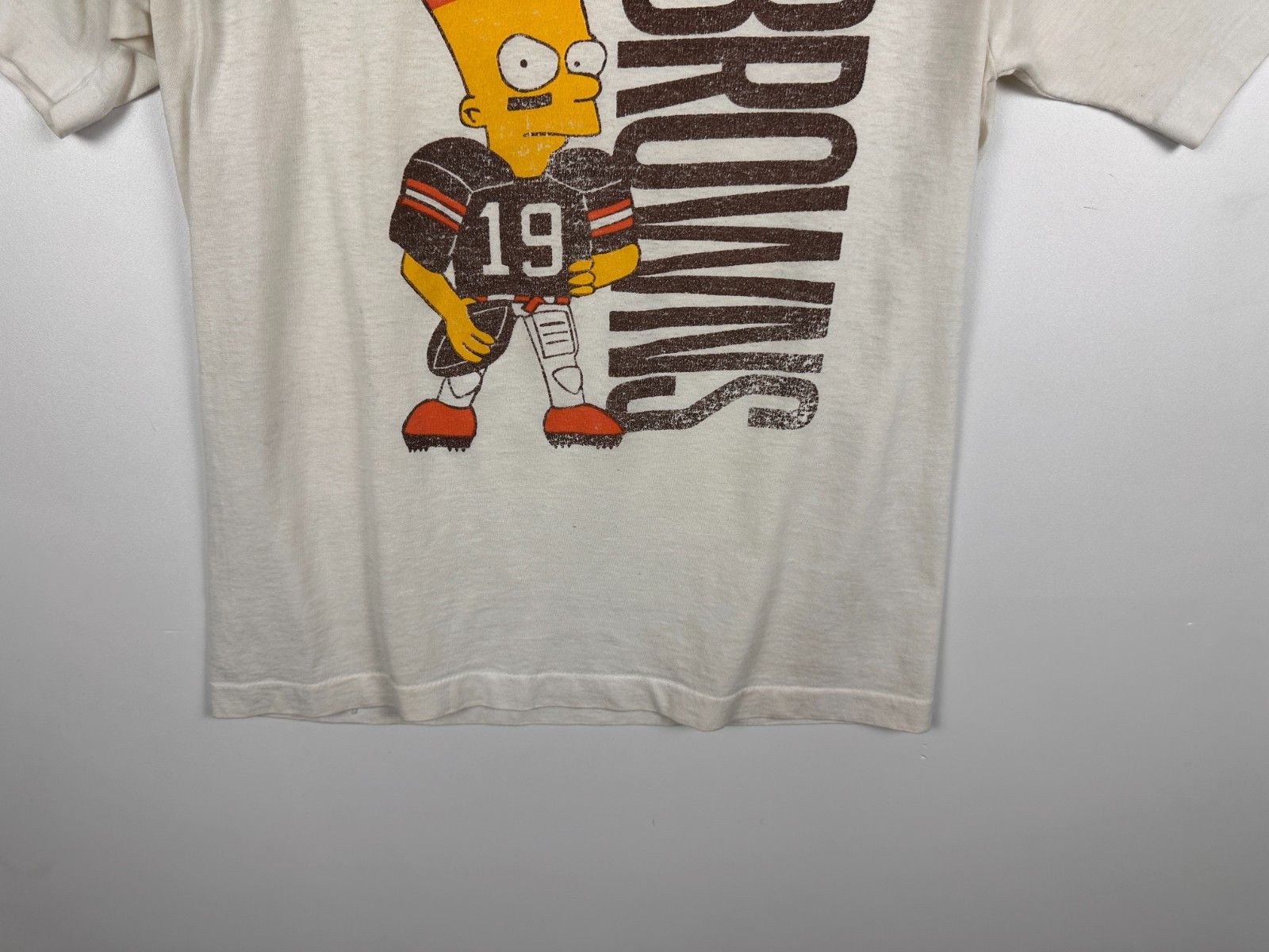 Other Vintage Cleveland Browns Bart Simpson T Shirt White Size S Size US S / EU 44-46 / 1 - 3 Thumbnail