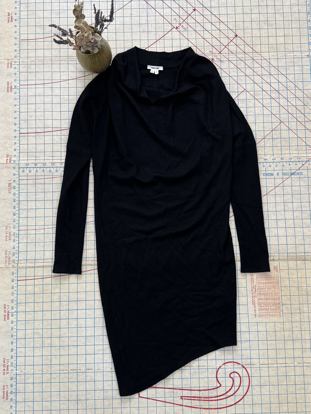 Helmut Lang Helmut Lang Wool Dress Black Women’s Size Small Size S / US 4 / IT 40 - 3 Thumbnail
