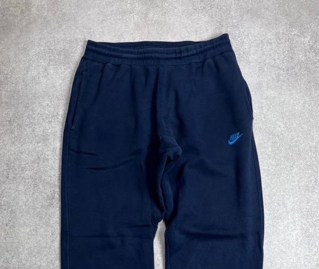 Nike VINTAGE NIKE SWOOSH COTTON TN SKEPTA STYLE TRACK PANTS Y2K L Size US 34 / EU 50 - 2 Thumbnail
