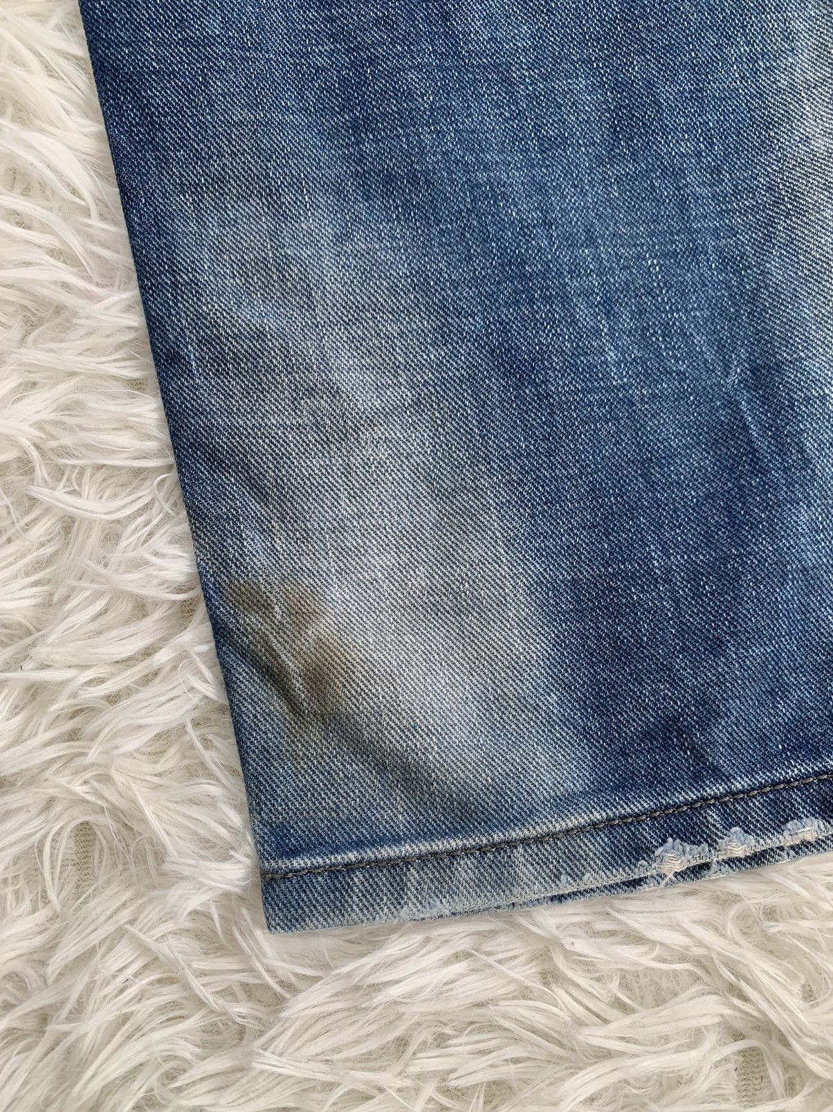 Diesel Distress Diesel Blue Eyecons 2014/1 Edition Denim Pant Size US 35 - 12 Thumbnail